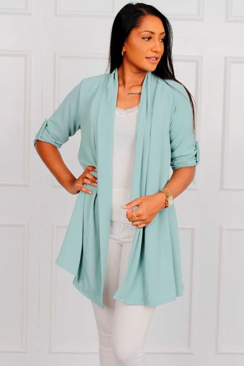 Tina cardigan, mint