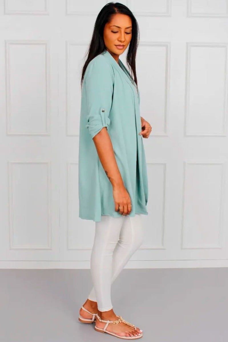 Tina cardigan, mint