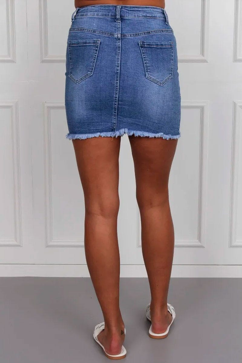 Skirt, denim