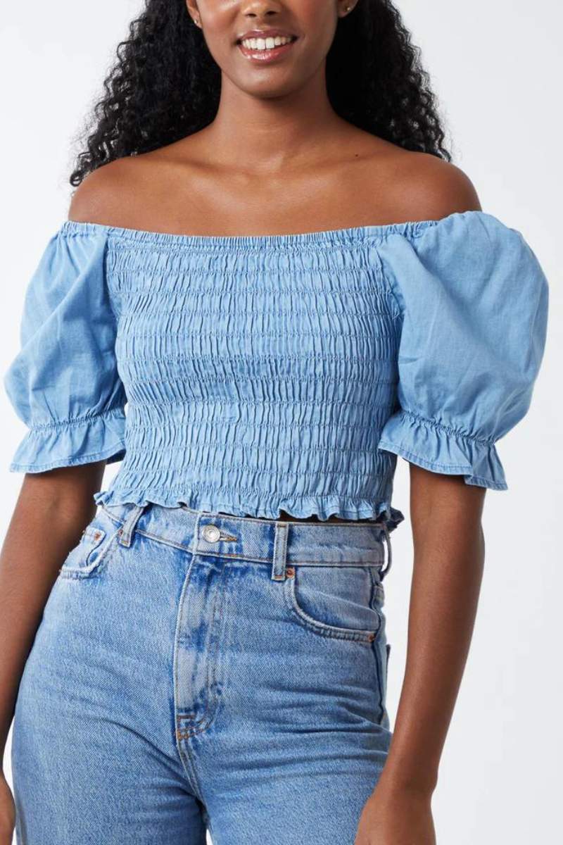 Crop top Denim