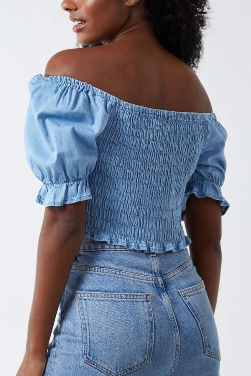 Crop top Denim