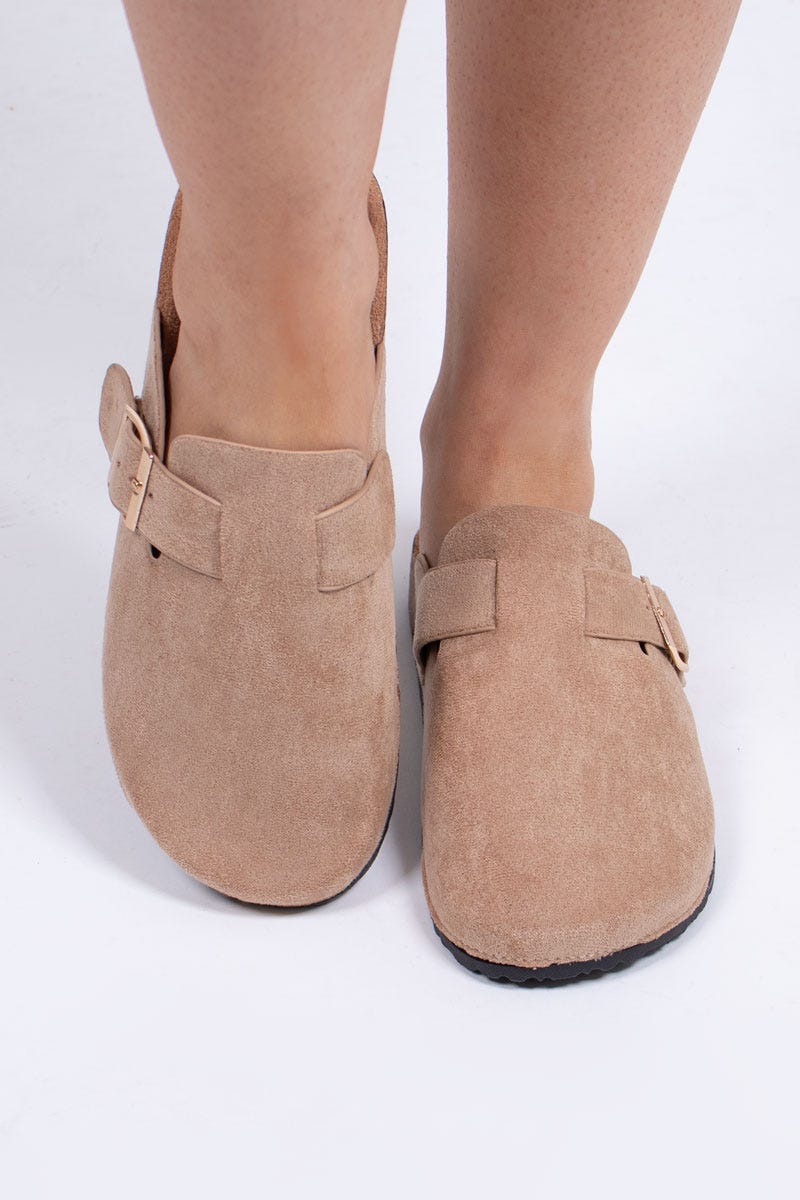 Slippers Taupe