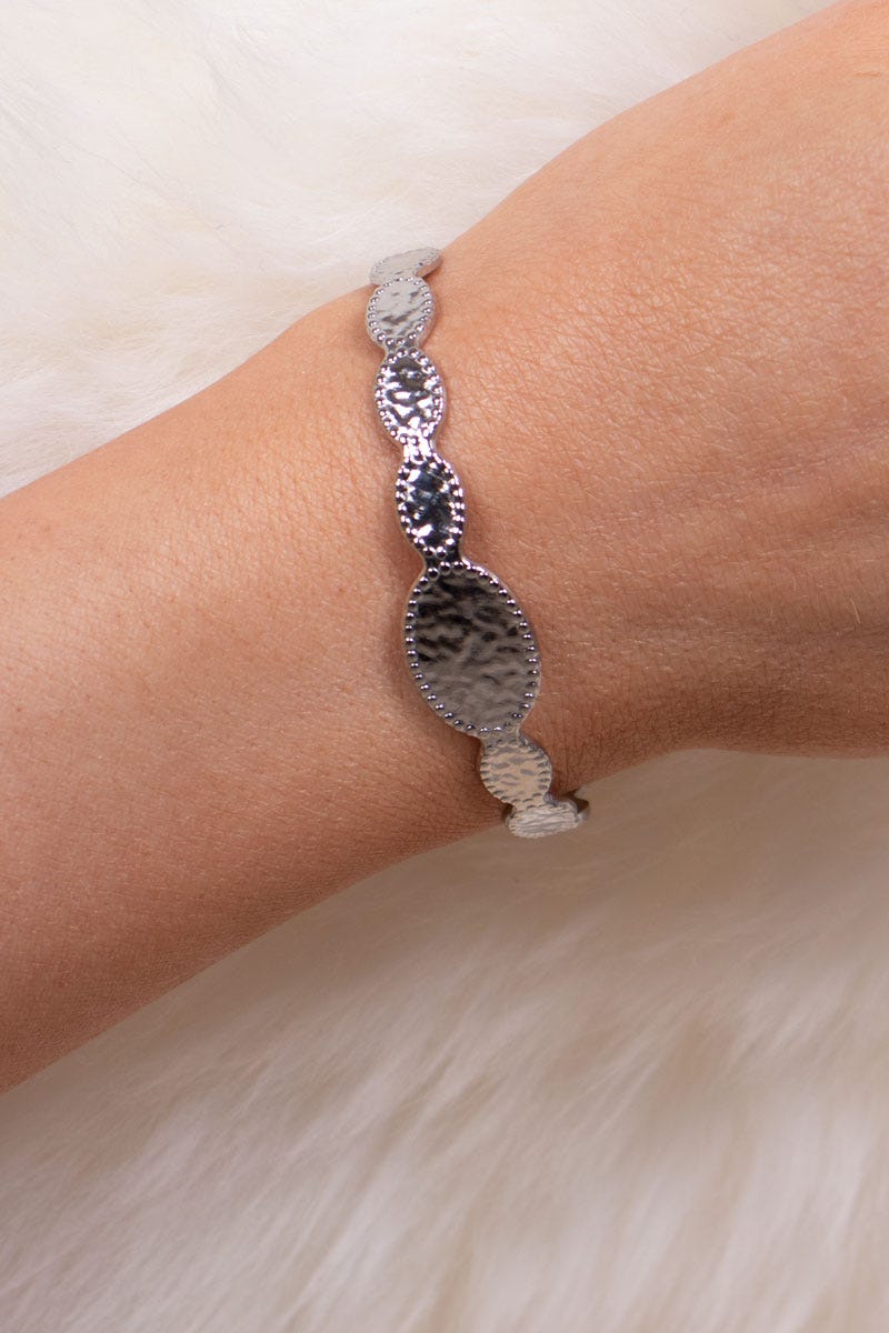 Bangle-Armband Silber