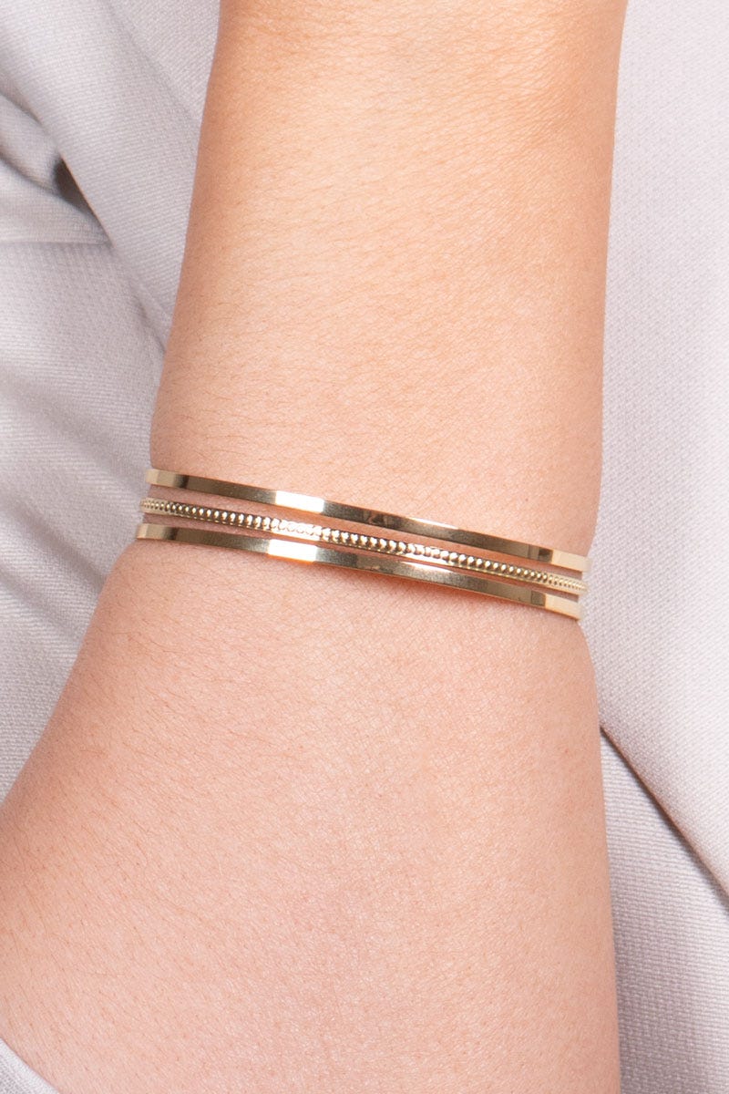 Bangle-Armband Golden