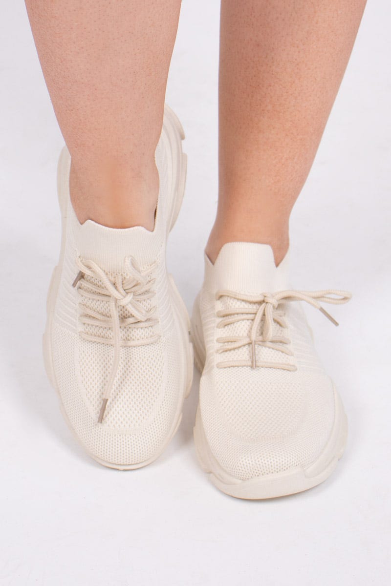 Slip-on sneakers Beige