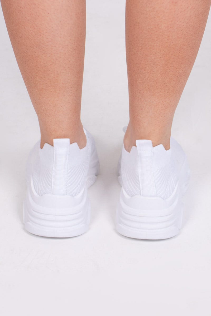 Slip-on sneakers Hvid