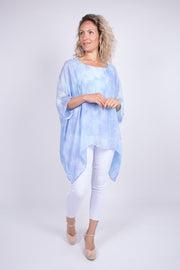 Tunika m. batwing Skyblue