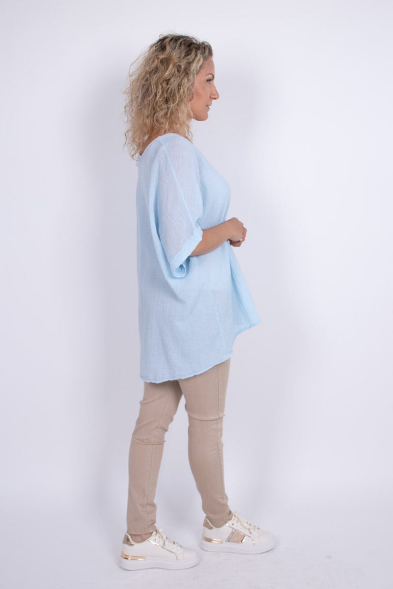 Basic T-shirt Skyblue