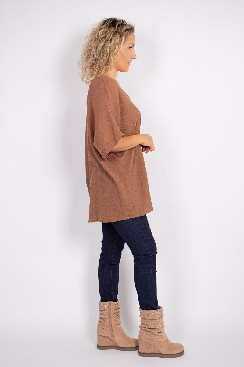 Basic T-shirt Mocca