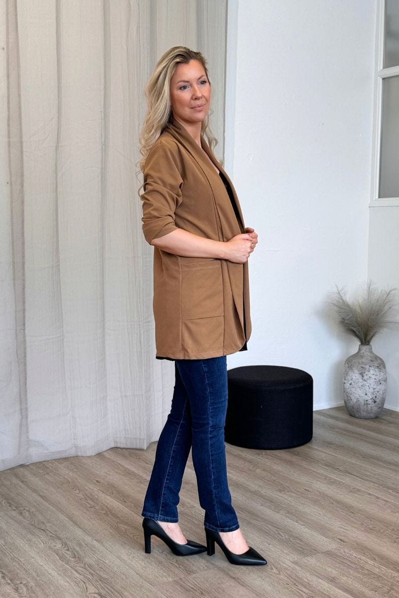 Lang blazer Camel