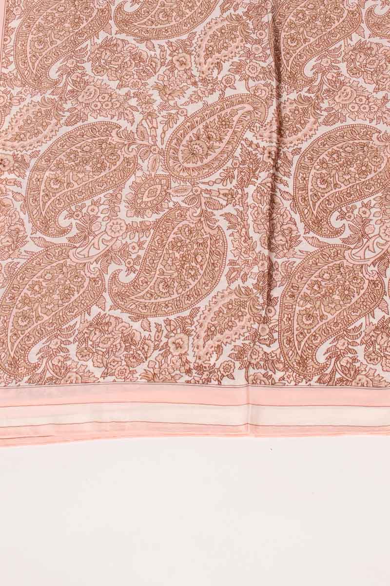 Tuch mit Paisley-Muster Rosa