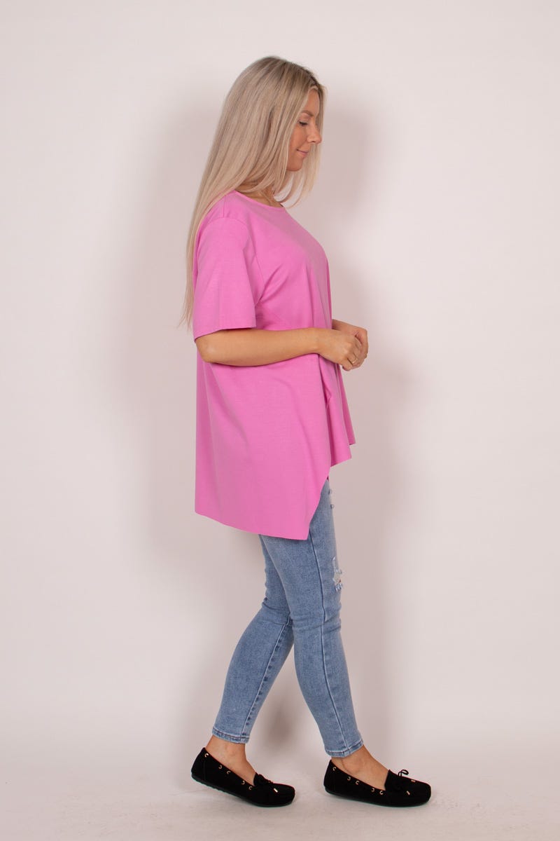 A-Linien-T-Shirt Pink