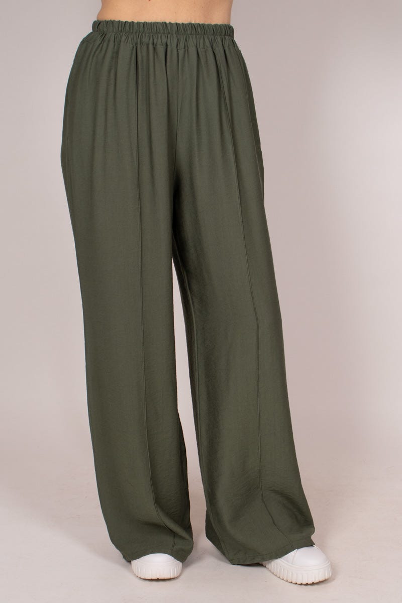 Wide leg pants Khaki