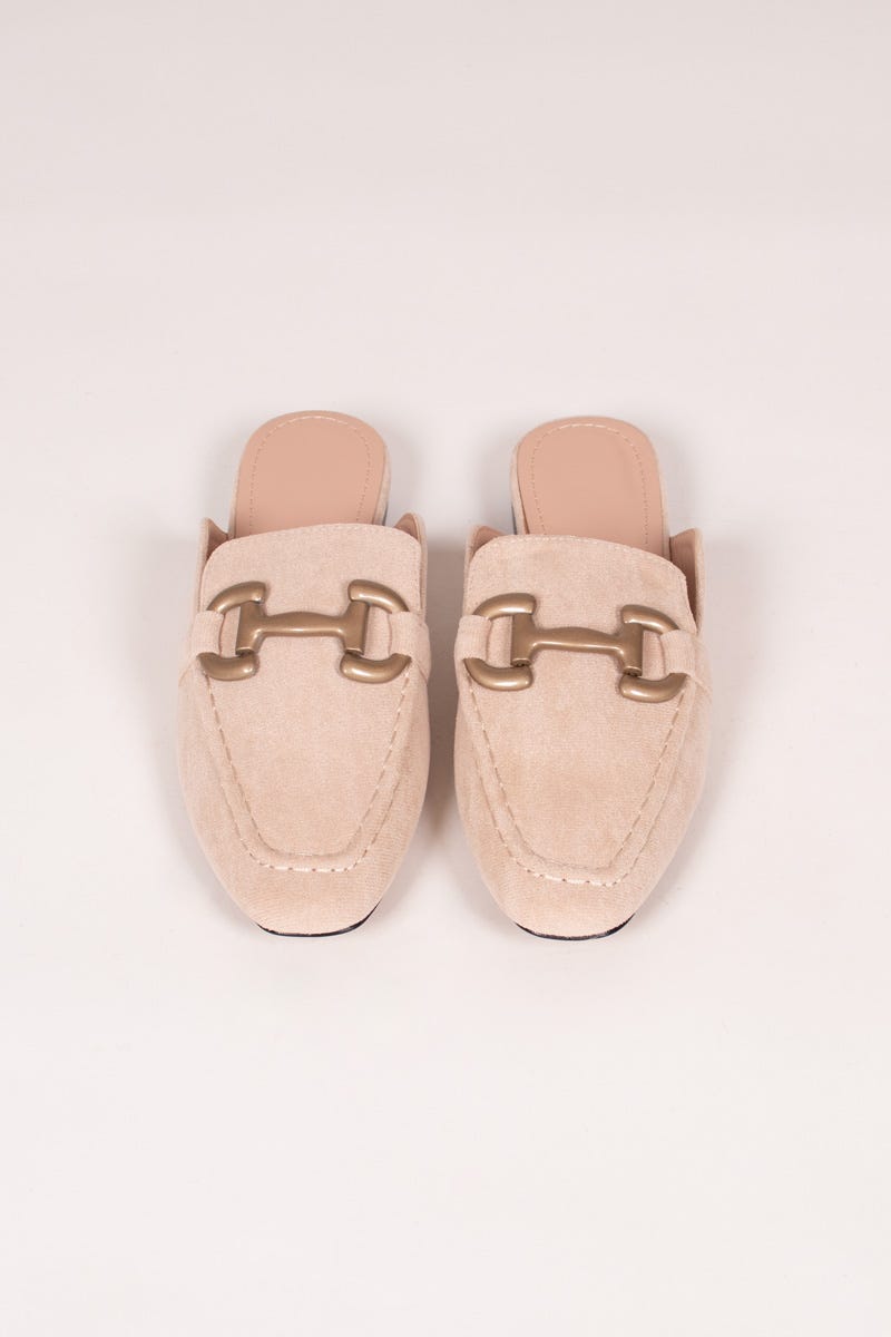 Bequeme Loafers Beige