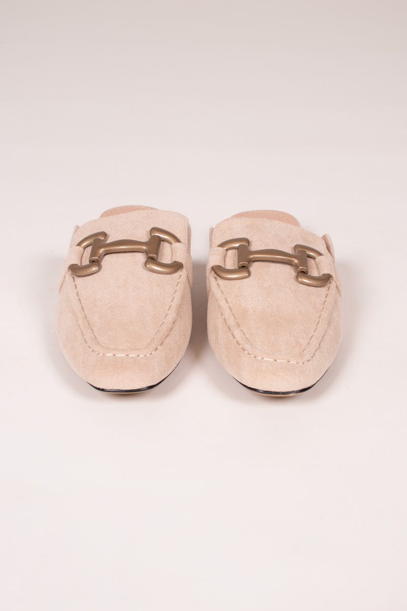 Bequeme Loafers Beige