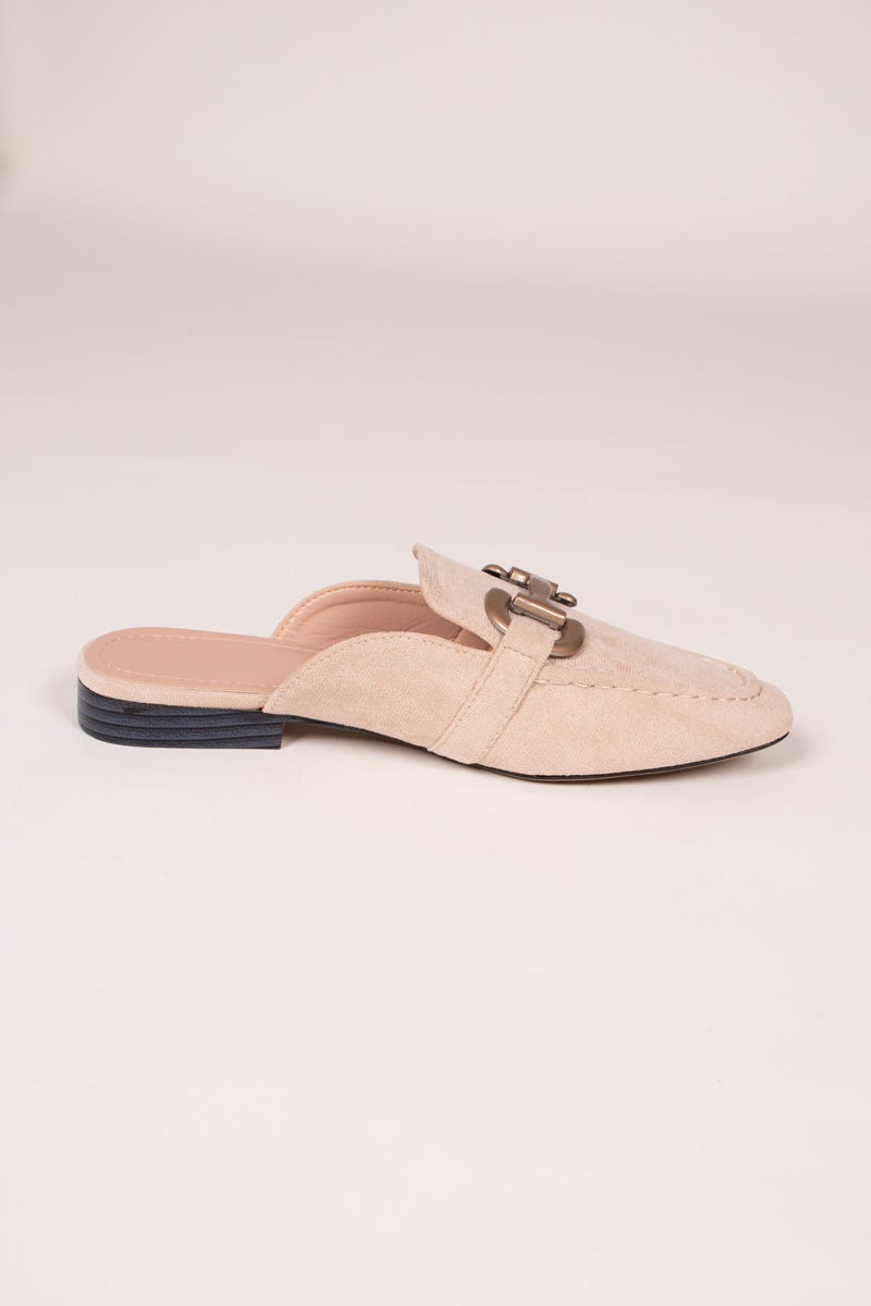 Bequeme Loafers Beige