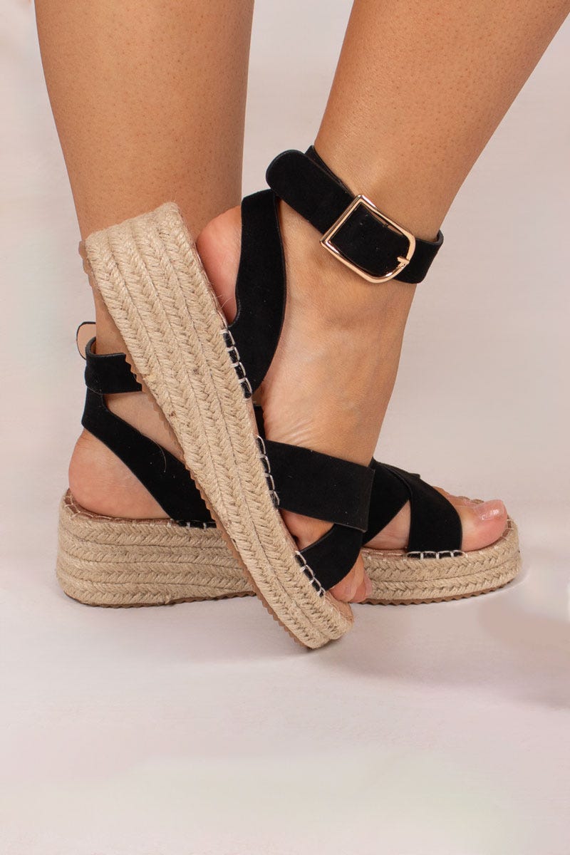 Espadrilles Schwarz