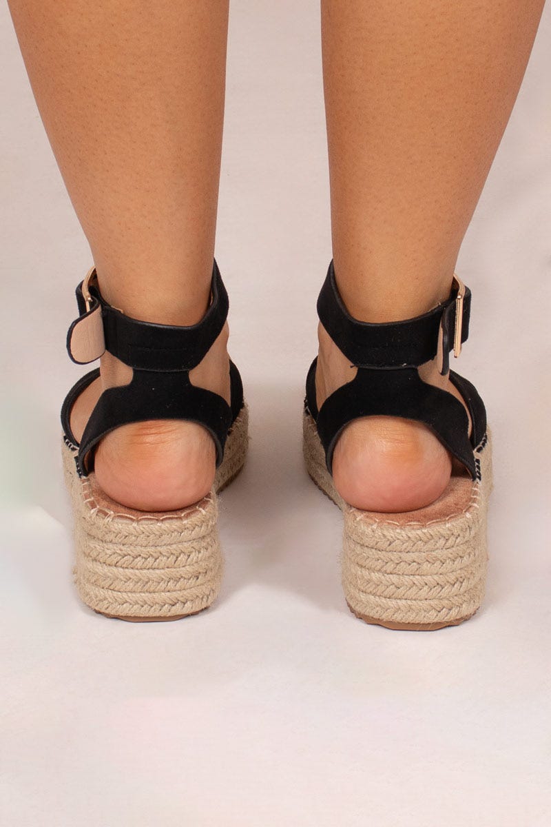 Espadrilles Schwarz