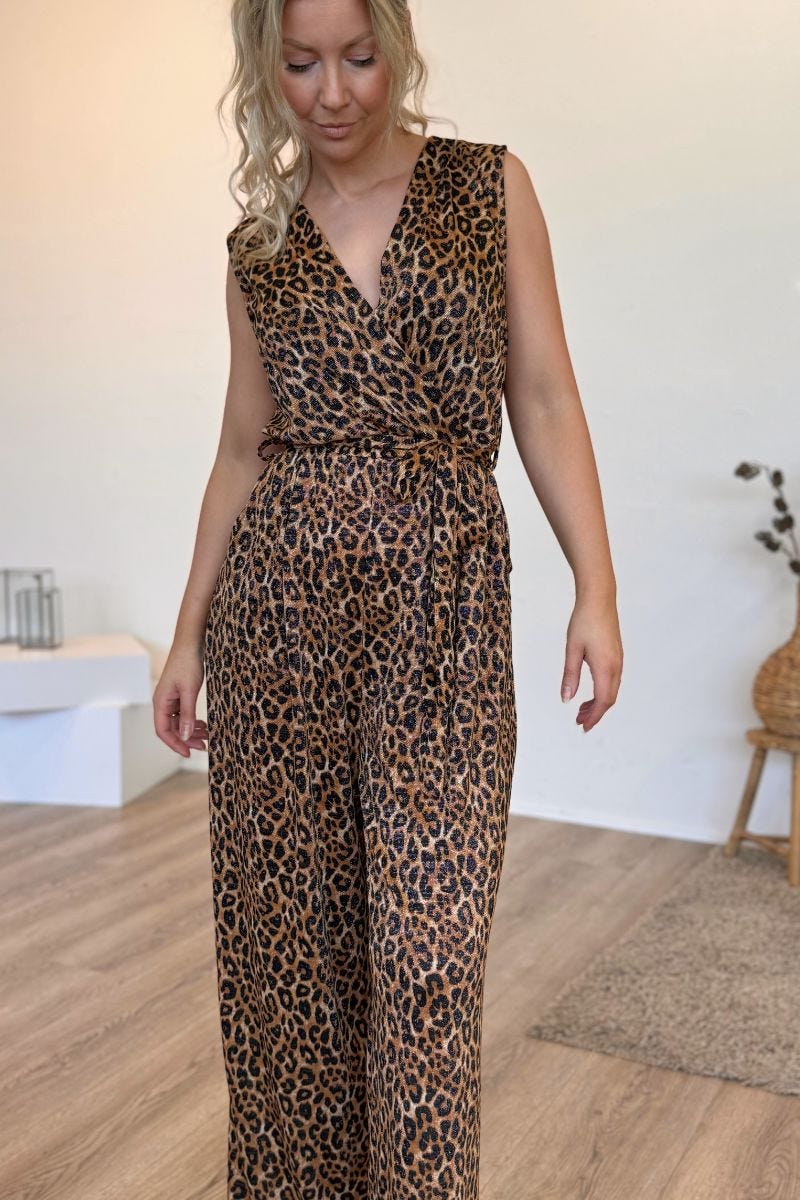 Glimmer Jumpsuit uden ærmer Leo