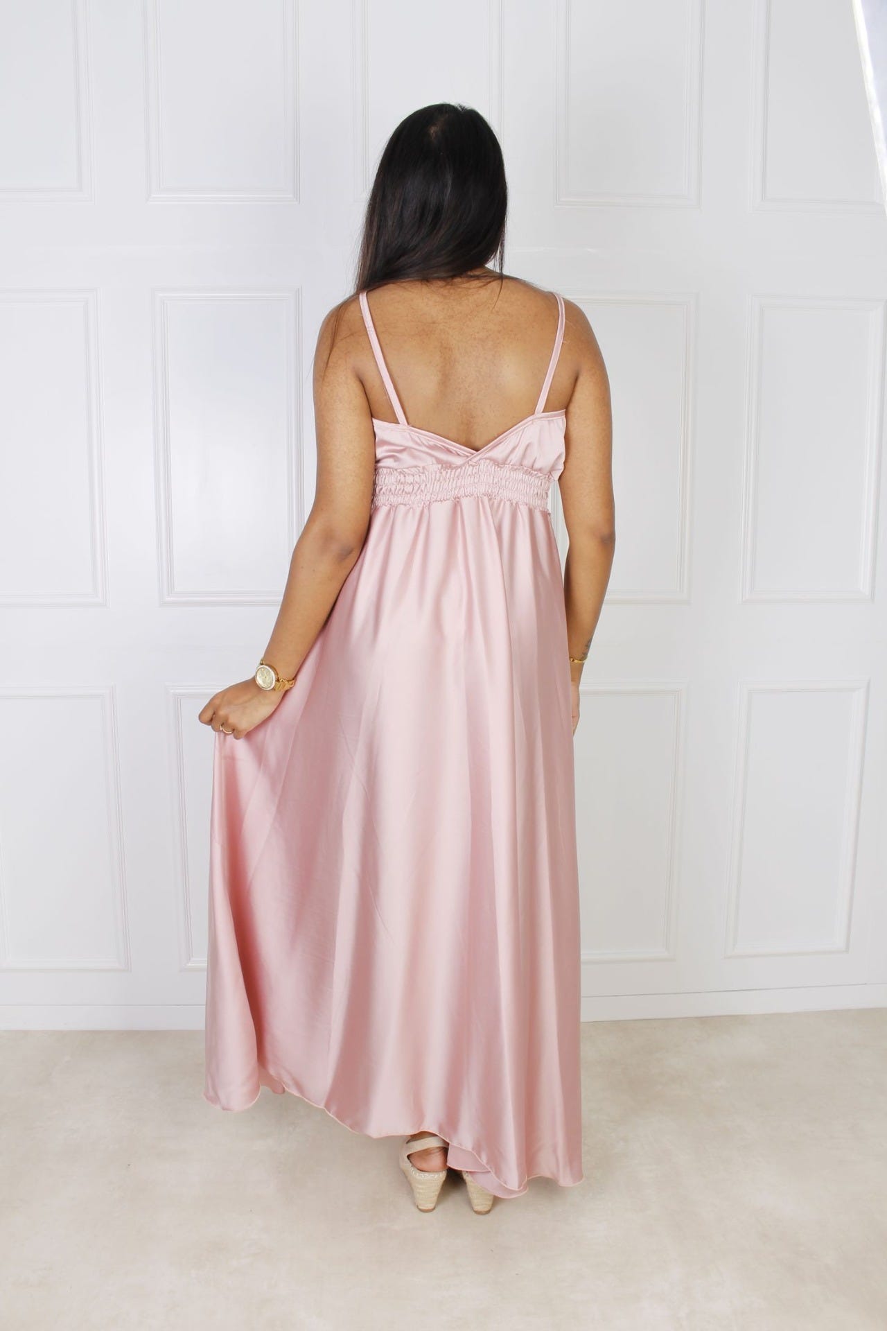 Sky Maxikleid, rosa