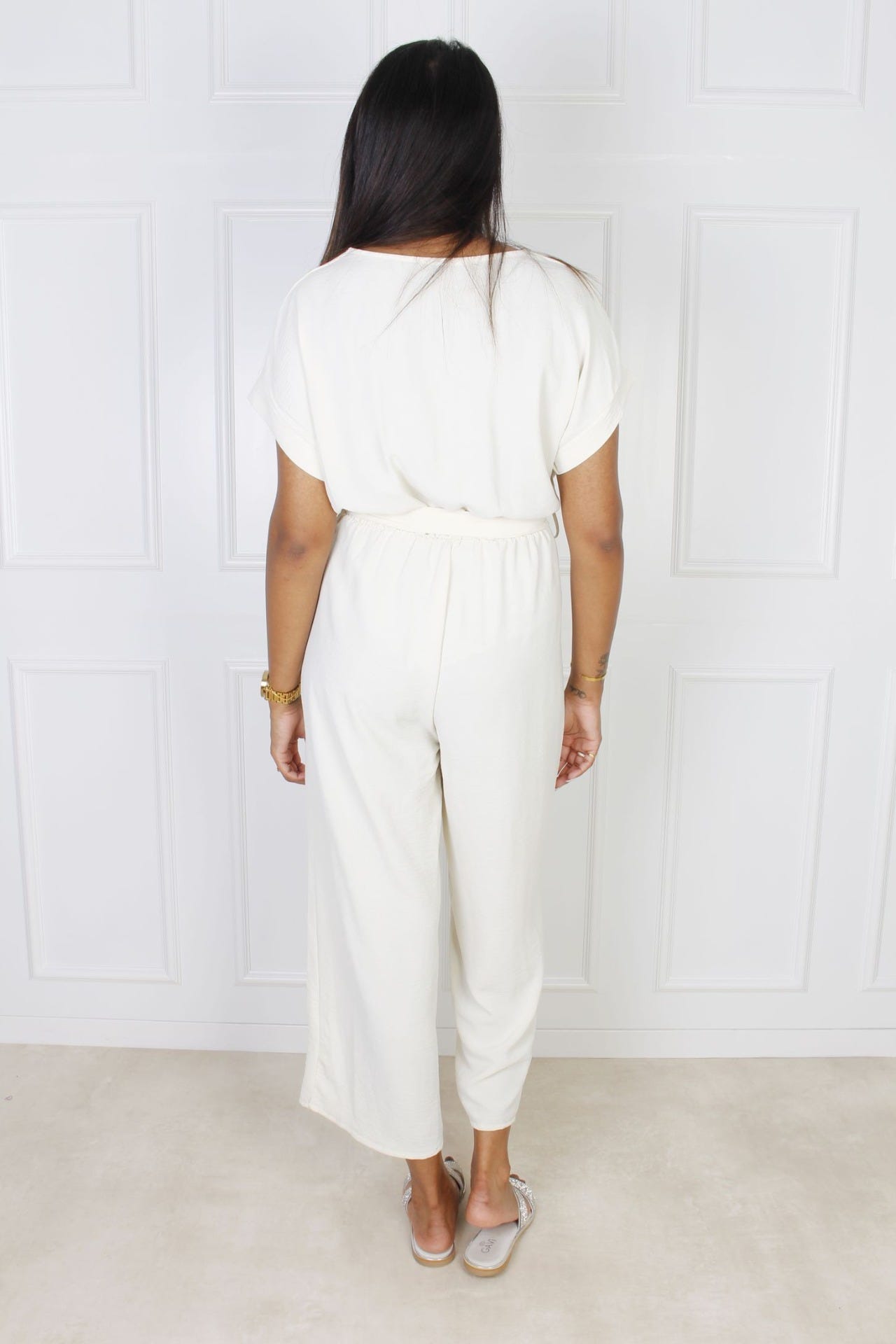 Zoey jumpsuit, beige