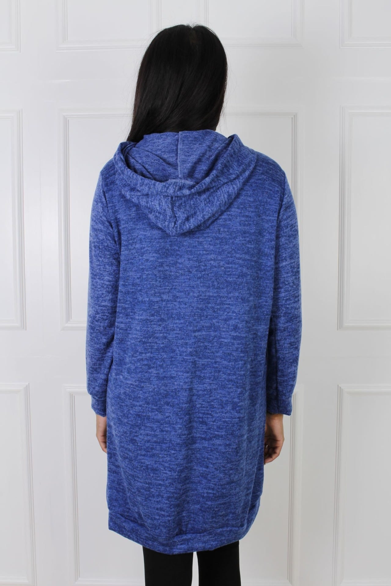 Hoodiekjole, Navy