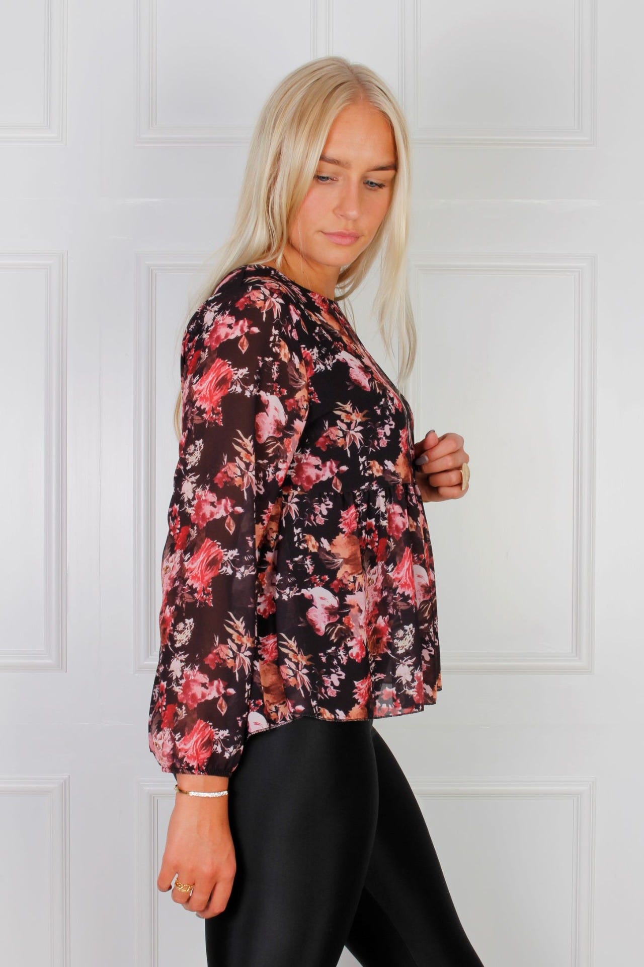 Frida Bluse mit Blumenprint