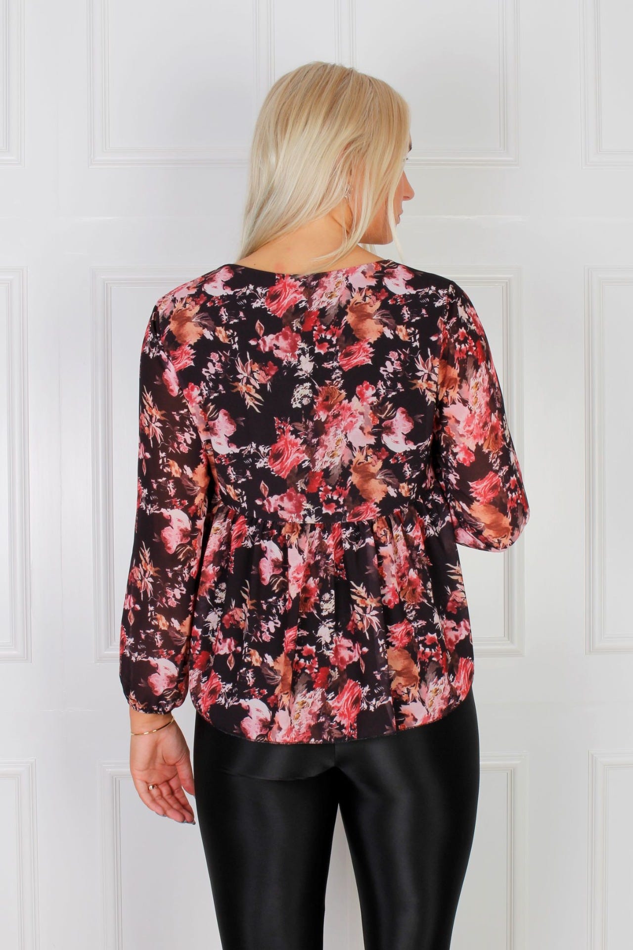 Frida Bluse mit Blumenprint