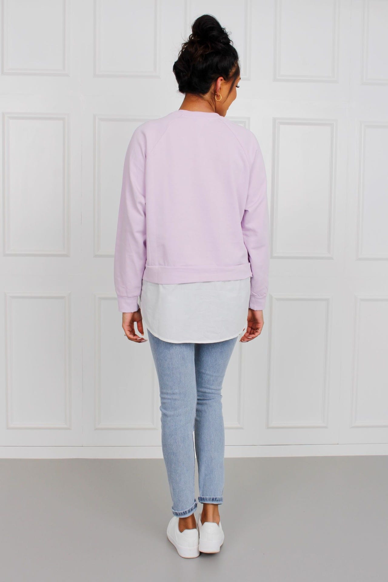 Sweatshirt, lila