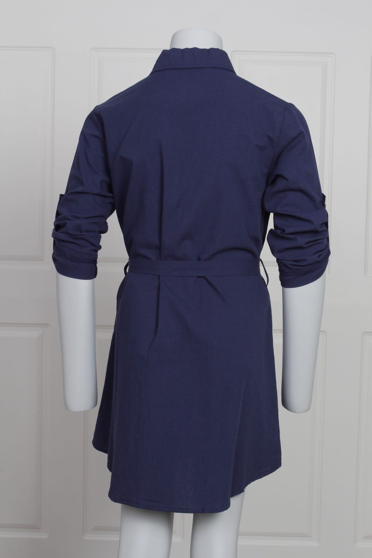 Hemdkleid, navy 