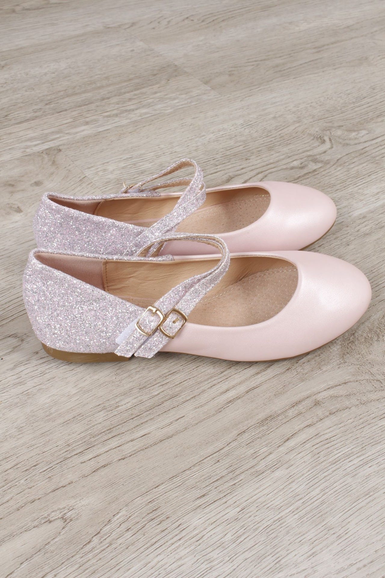 Ballerina med glitter, Pink