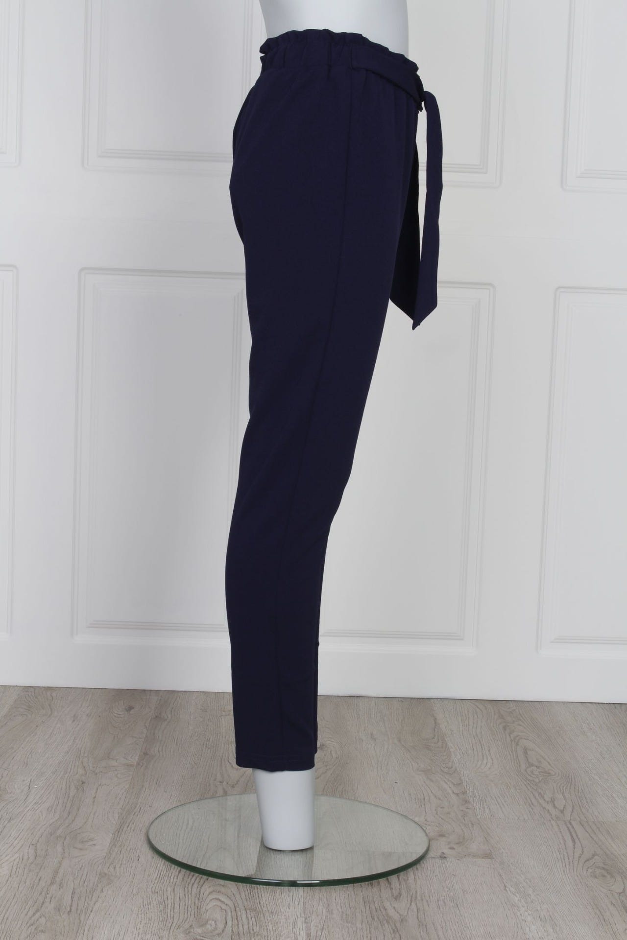 Hose mit Bindeband, navy 