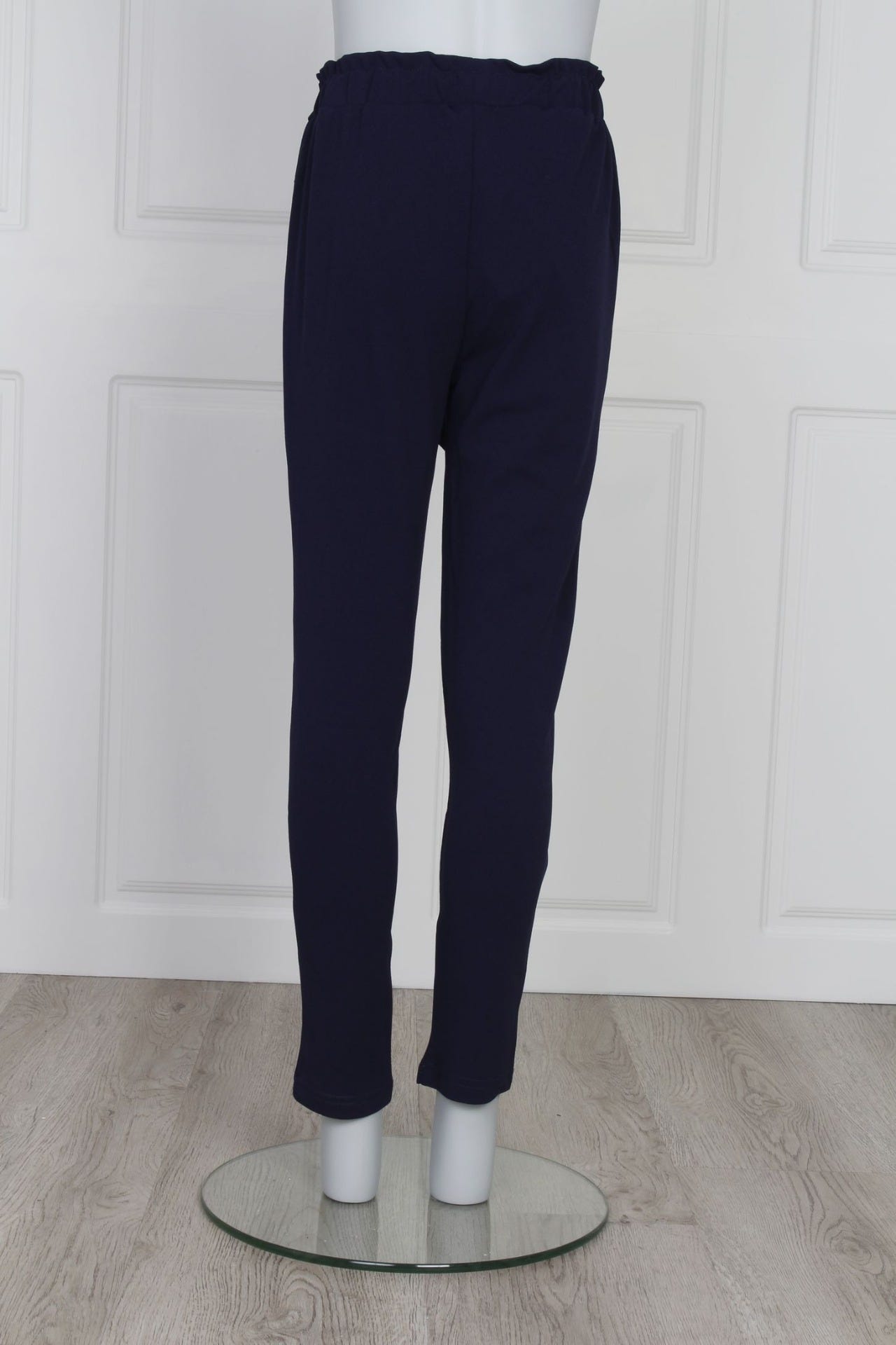 Hose mit Bindeband, navy 