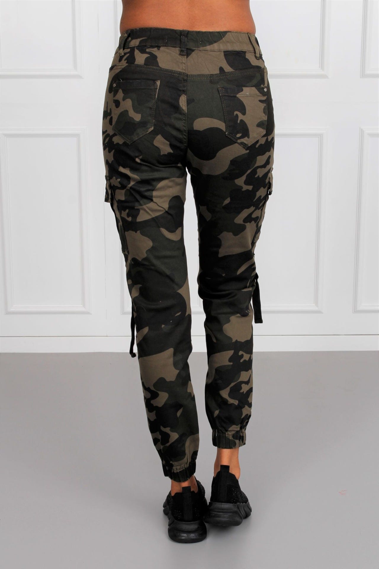 Camouflage jeans, khaki