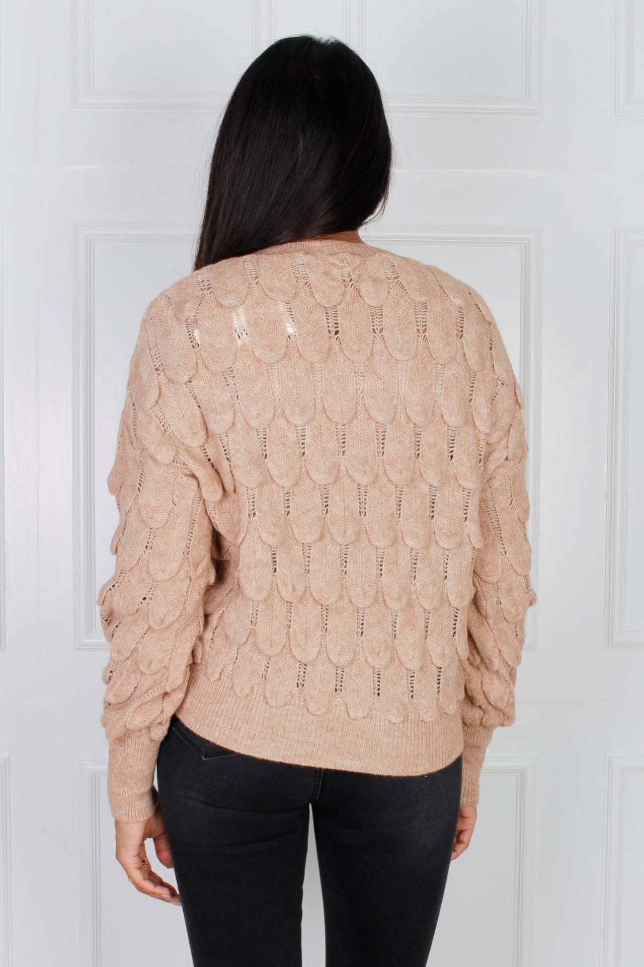 Strickpullover, beige