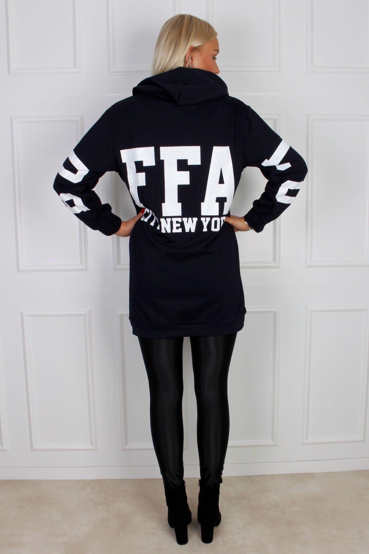 Buffalo Hoodiekleid, navy