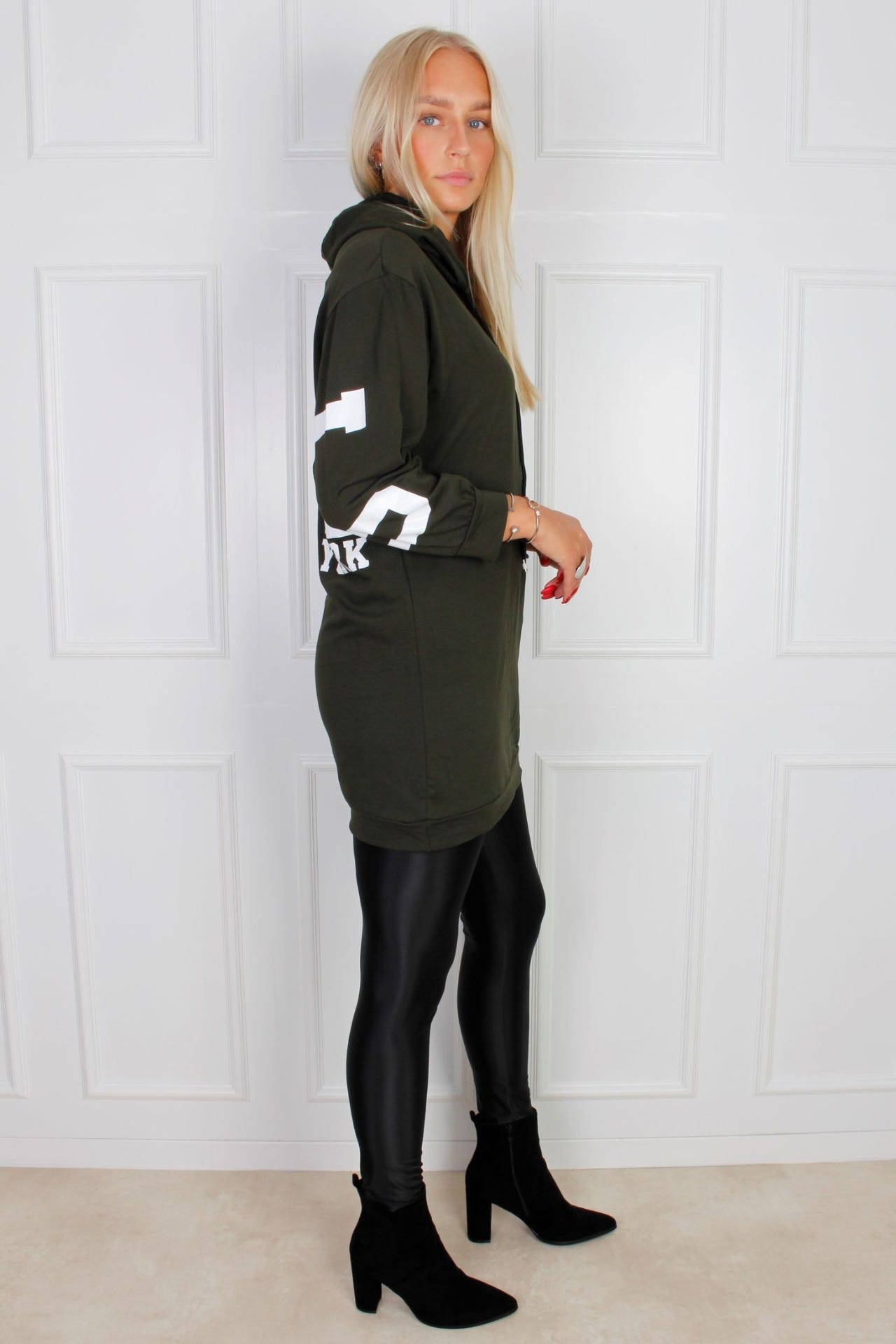 Buffalo Hoodiekleid, khaki