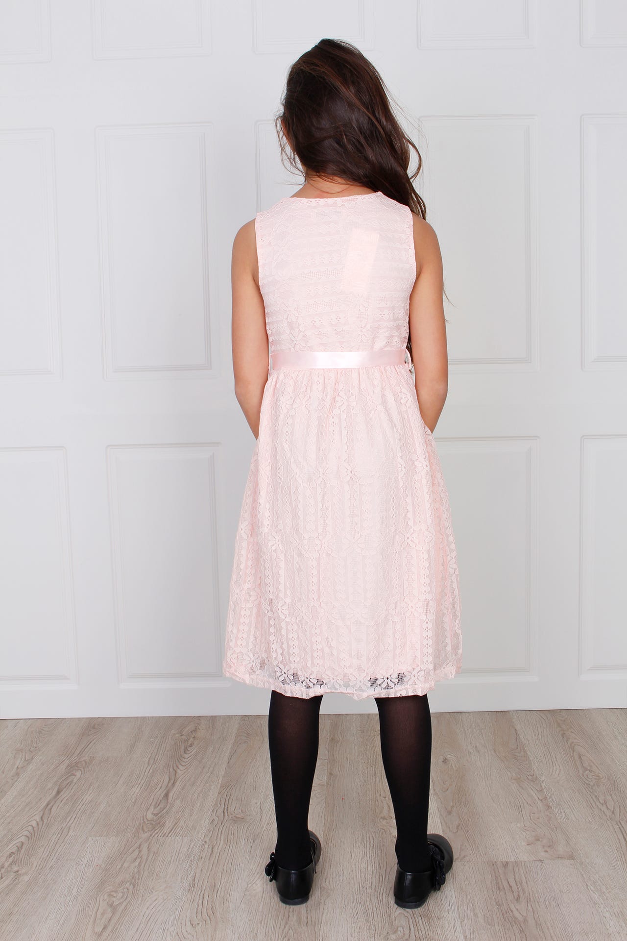 Spitzenkleid, rosa