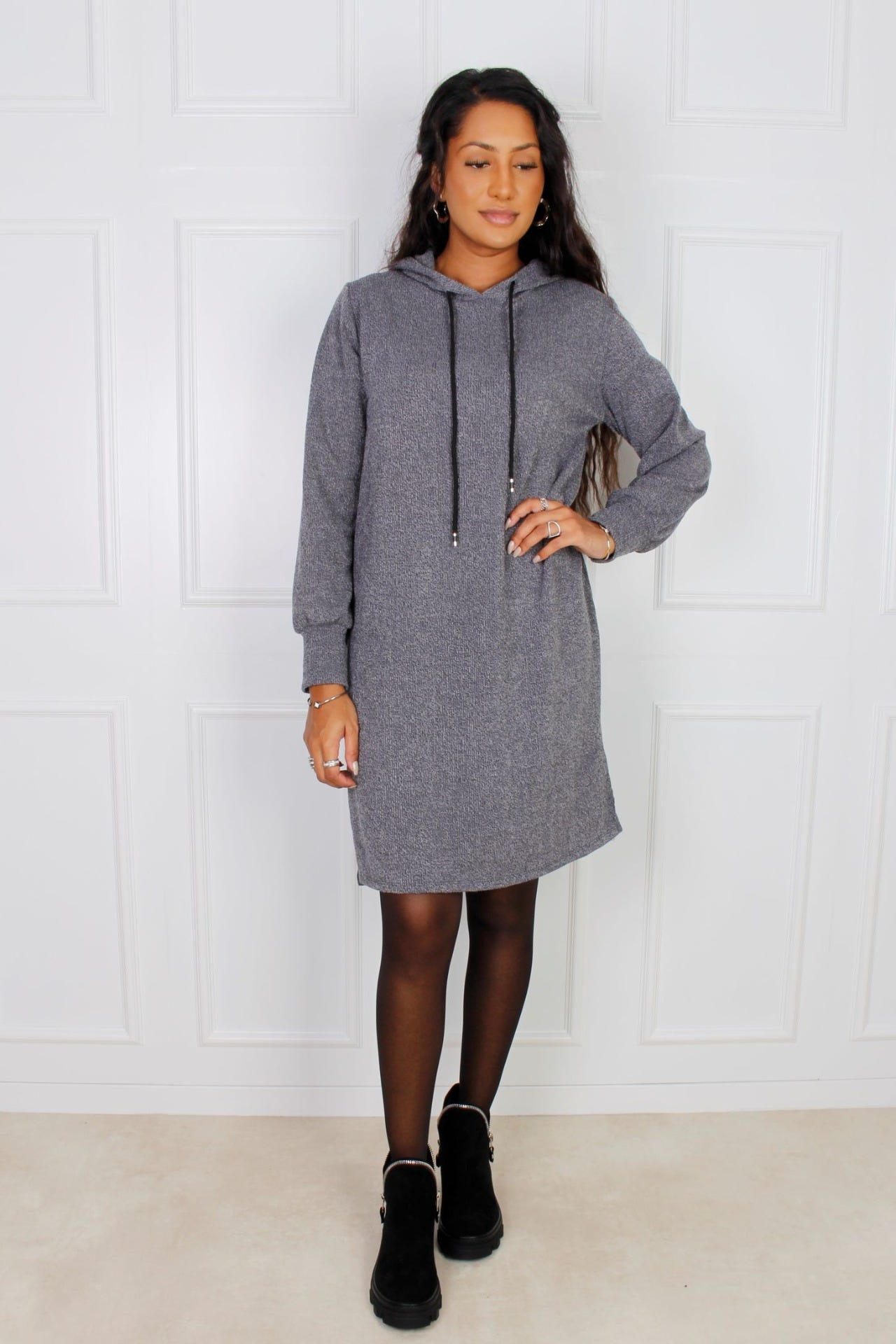 Aiweena Hoodiekleid, grau