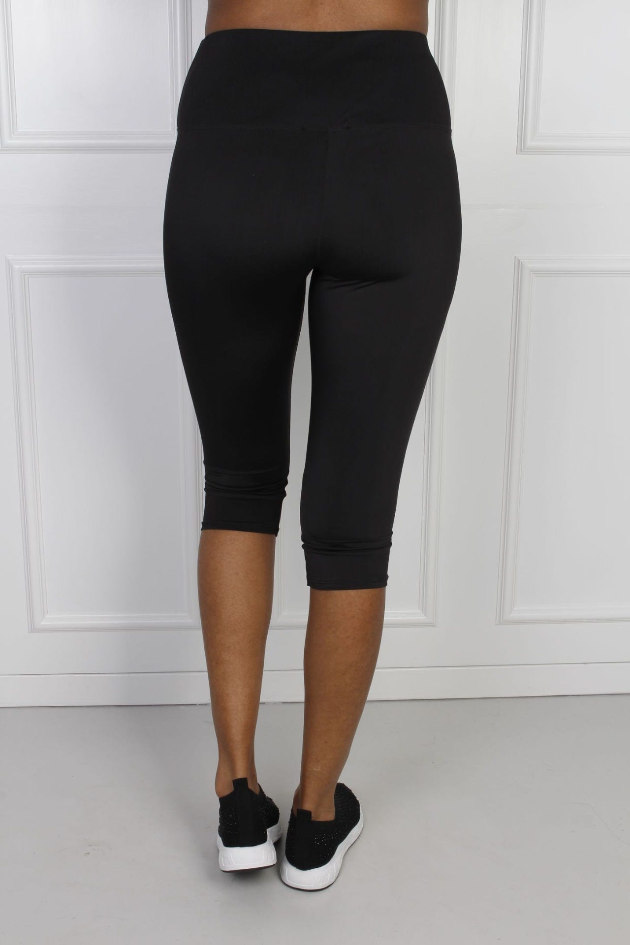 3/4 Leggings, schwarz