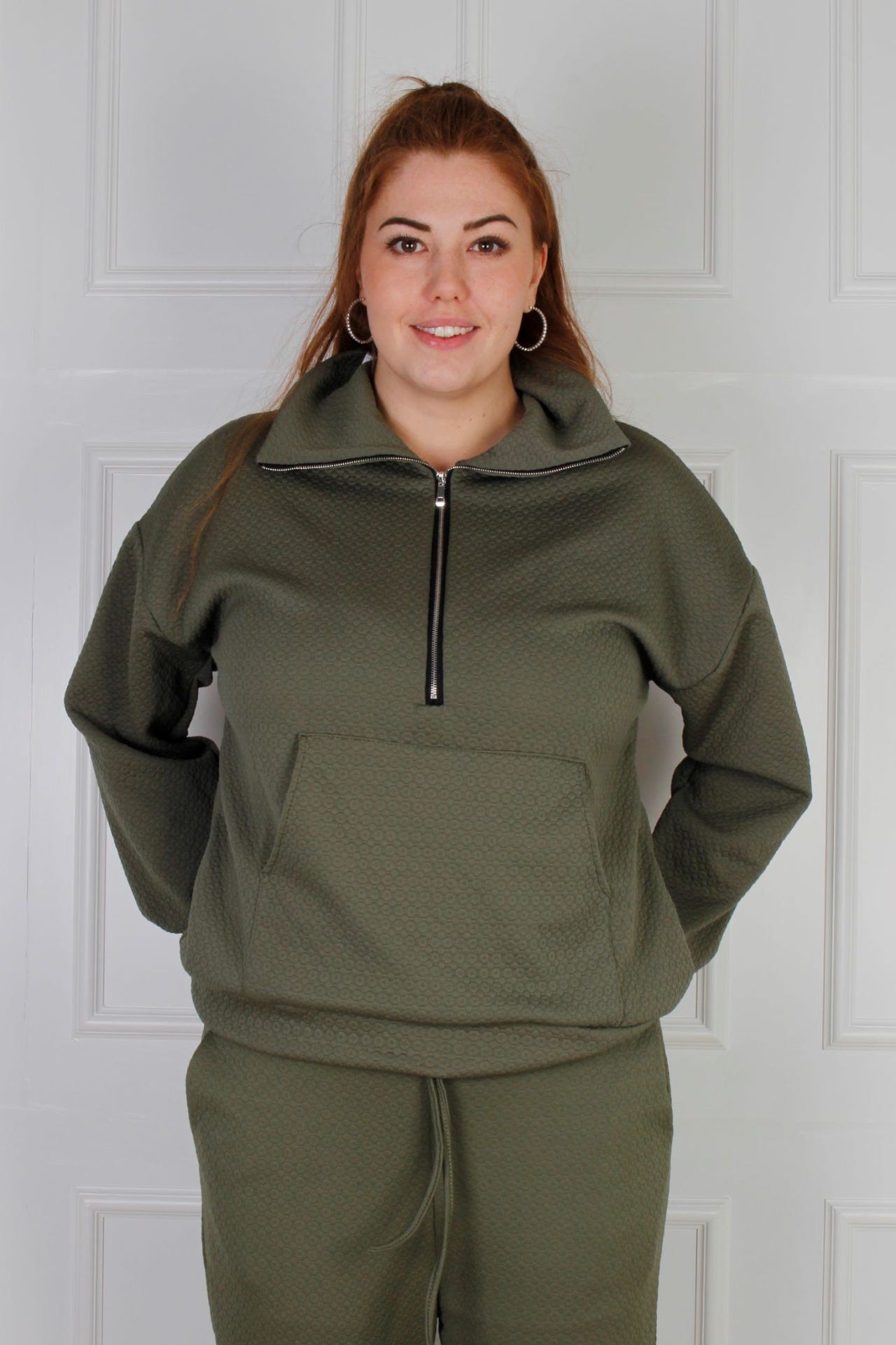 Cecilie Pullover, khaki