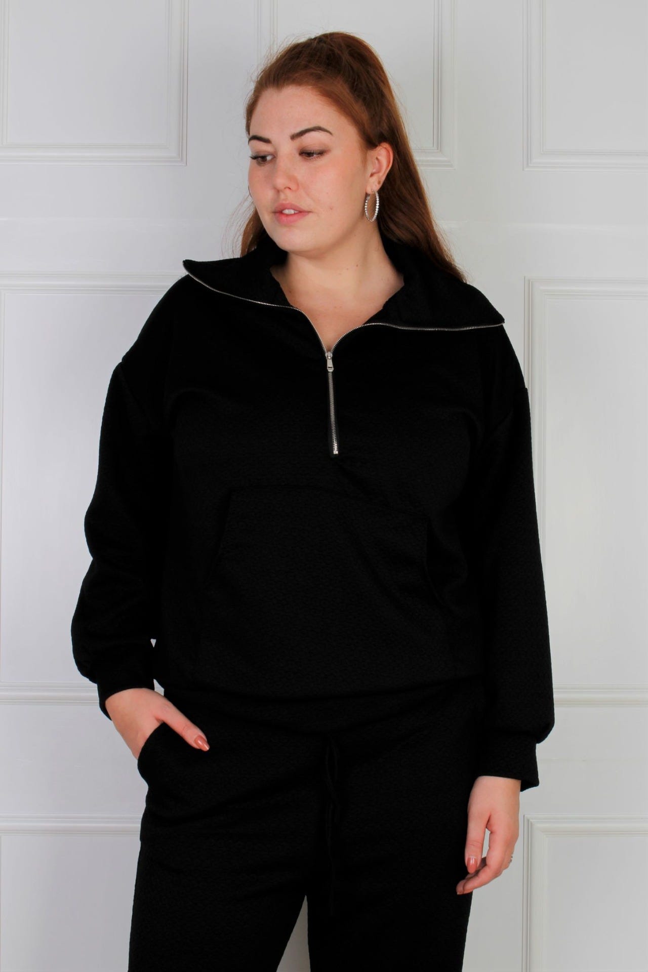 Cecilie Pullover, schwarz