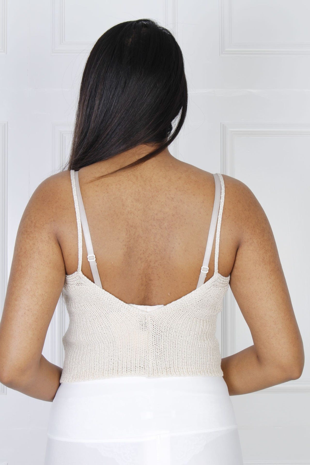 Therese Crop Top, beige